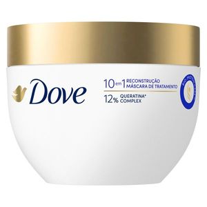 Máscara De Cabelo Dove 10 em 1 Reconstrução 270g