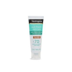 Neutrogena Protetor Sun Fresh Derm Care Pele Negra FPS70 40g