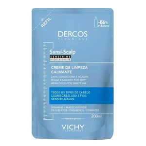 Vichy Dercos Creme de Limpeza Sensi Scalp 200ml