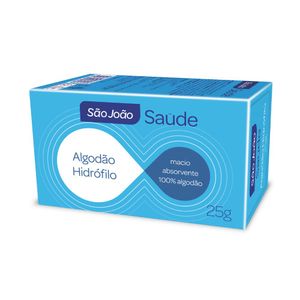 Algodão São João Cremer Hidrofilo 25g