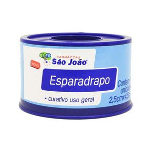 Esparadrapo São João Cremer 2,5cm X 4,5m