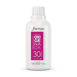 Água Oxigenada Cremosa 30 Volumes Farmax 90ml