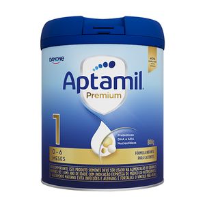 Fórmula Infantil Aptamil Premium 1 Danone 0 a 6 Meses 800g