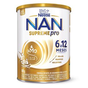 Fórmula Infantil NAN Supreme Pro 2 Nestlé 6 a 12 Meses 800g