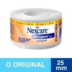 fita-micropore-nexcare-25mm-x-135m-bege-10041350