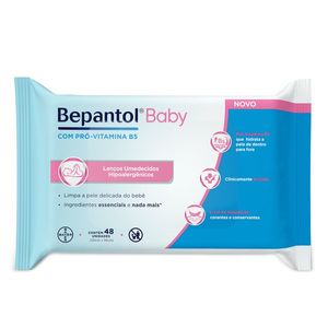 Bepantol Baby Lenços Umedecidos Para Bebês 48 unidades