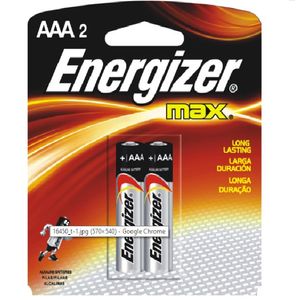 Pilha Energizer Max-SM-Pequena AA2 2 Unidades