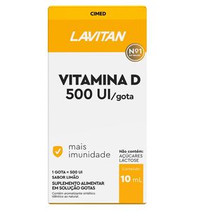 Lavitan Vitamina D 500UI 10ml Cimed