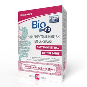 Bio GG 10BI/1 000UI 30 Cápsulas