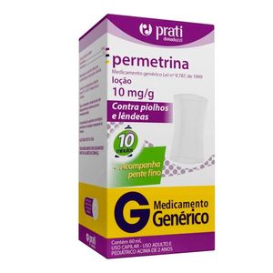 Permetrina 10mg/g 60ml Genérico Prati