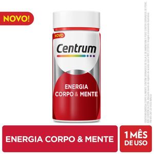 Energia Corpo e Mente 60 Comprimidos Centrum Whitehall