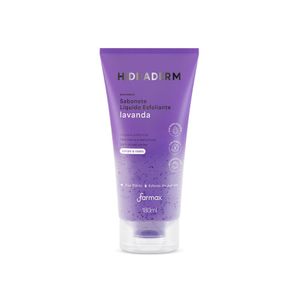 Sabonete Líquido Esfoliante Corporal Hidraderm Lavanda 180ml