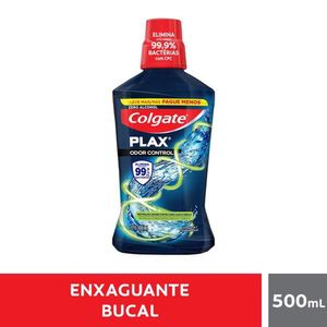 Enxaguante Bucal Sem Álcool Colgate Plax Odor Control 500ml