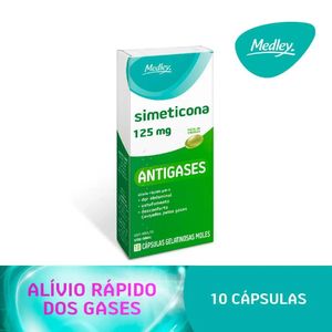 Simeticona Genérico Medley 125mg 10 Cápsulas