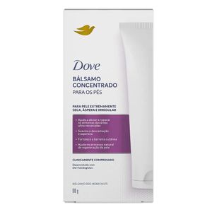 Loção Hidratante para Pés Dove 90g Bálsamo Desodorante