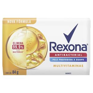 Sabonete em Barra Rexona Antibacterial Multivitaminas 84g