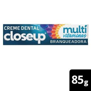 Creme Dental Close Up Multivitaminas Branqueadora 85g