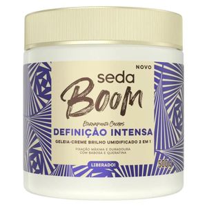 Creme Capilar Seda 500g Geleia Boom Definição Intensa