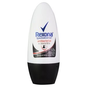 Desodorante Rexona Feminino Antibacterial Invisible Roll-on 50ml