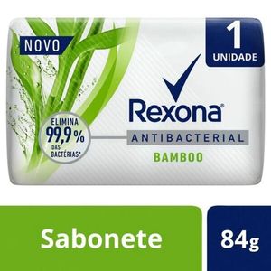 Sabonete em Barra Rexona Antibacteriano Bamboo Fresh 84g