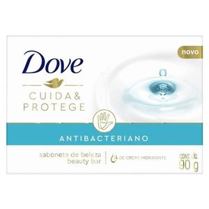 Sabonete em Barra Antibacteriano Dove Cuida & Protege 90g