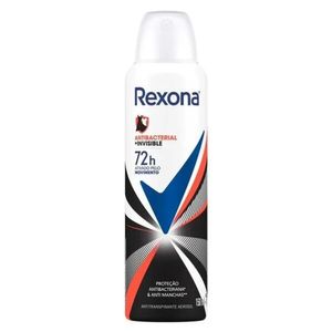 Desodorante Rexona Feminino Antibacterial Invisible Aerossol 150ml