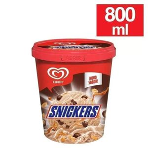 Sorvete Kibon Snickers 800ml