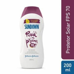 Protetor Solar Sundown Praia e Piscina FPS70 200ml