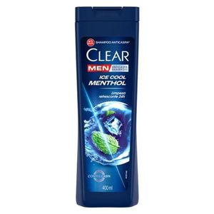 Shampoo Anticaspa Clear Men Icel Cool Menthol 400ml