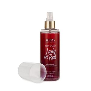 Body Splash Lady in Red 200ml Kiss New York