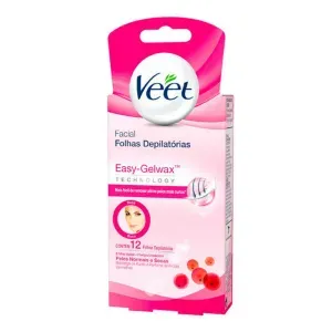 Folha Depilatória Facial Veet 12 Unidades