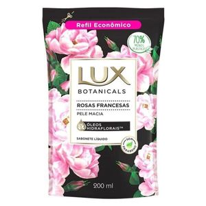 Refil Sabonete Líquido Lux Botanicals Rosas Francesas 200ml