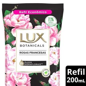 Refil Sabonete Líquido Lux Botanicals Rosas Francesas 200ml