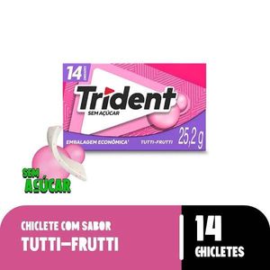 Trident Tutti Frutti 14 unidades