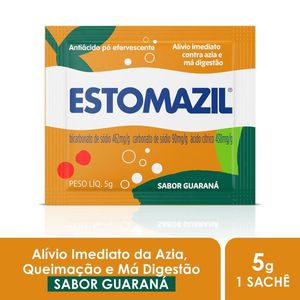 Estomazil Pó Efervescente Sabor Guaraná Hypera 5g Envelope