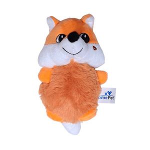 Brinquedo Pelúcia Home Pet Raposa Laranja