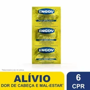 Engov 15mg/150mg/150mg/50mg 6 Comprimidos