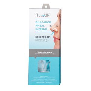 Dilatador Nasal Interno Flux Air Médio 1 Unidade