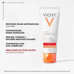 Capital Soleil UV Pig Control Cor 3 0 FPS60 Vichy 40g