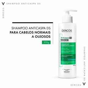 Shampoo Anticaspa Vichy Dercos DS Cabelos Normais a Oleosos 300g
