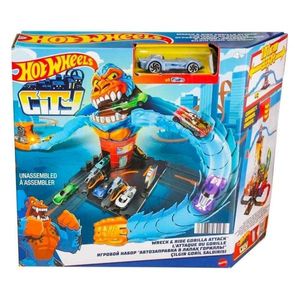 Pista Hot Wheels City Ataque do Gorila