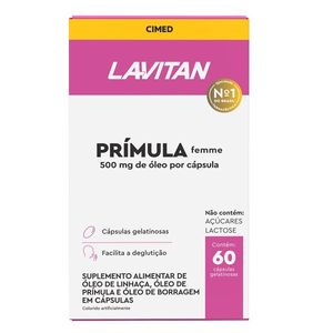 Lavitan Prímula Femme 60 Cápsulas Cimed