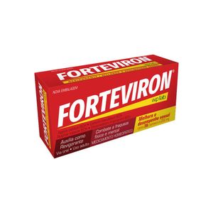 Fortevíron 250mg Waldemiro Pereira 20 Comprimidos