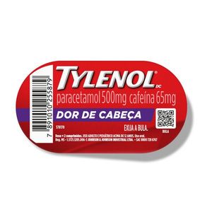 Tylenol DC Múltiplas Dores 4 Comprimidos Revestidos Johnson & Johnson Avulso