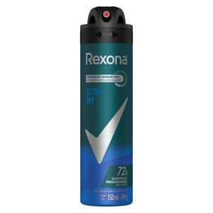 Desodorante Rexona Men Active Dry Aerossol 150ml