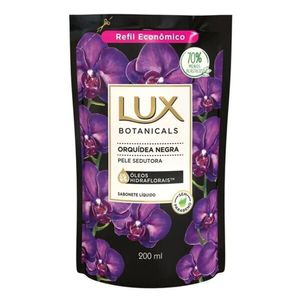 Sabonete Líquido Lux Refil Orquídea Negra 200ml