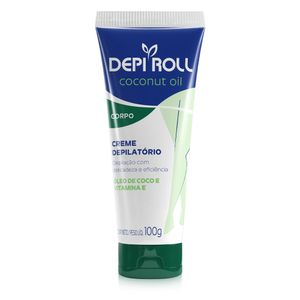 Creme Depilatório Depi-Roll Óleo de Coco 100g