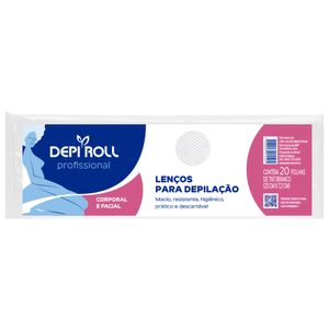 Papel para Depilação Depi-Roll 20 Folhas