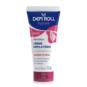 Creme Depilatório Depi-Roll para Todos os Tipos de Pele 50g Bucal