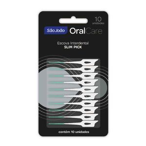 Escova Dental São João Interdental Slim Pick 10 Unidades